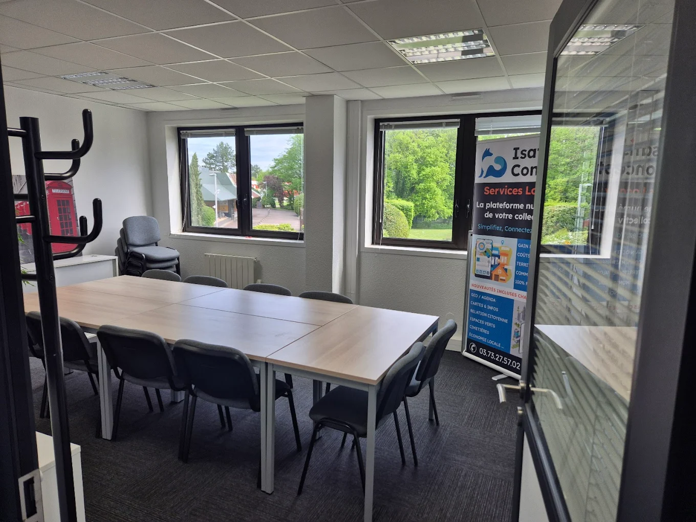 Salle de réunion pour la création de sites web